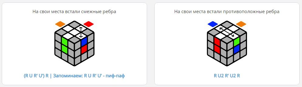 Пиф паф кубик рубика 3х3 схема